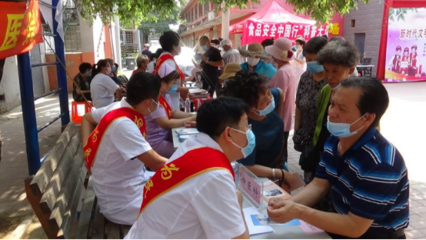 沈陽市安寧醫(yī)院參與北站街道新時代文明實踐志愿服務大集 聚焦社會經(jīng)濟咨詢服務